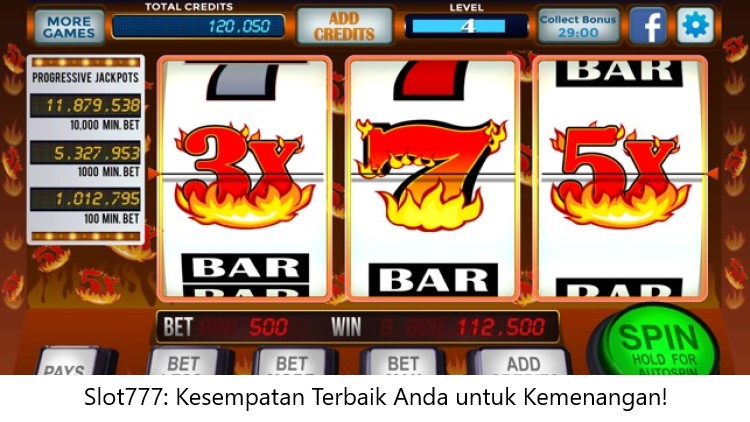 Slot777: Kesempatan Terbaik Anda untuk Kemenangan!